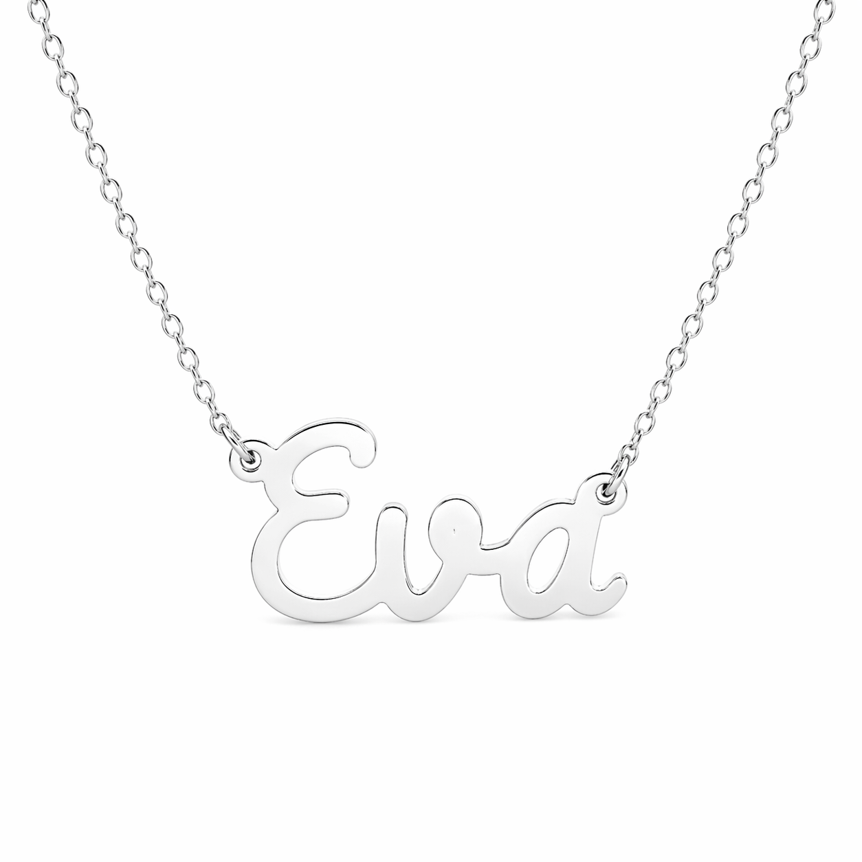Fico Gioielli - Collana con Nome “Eva” in Argento 925