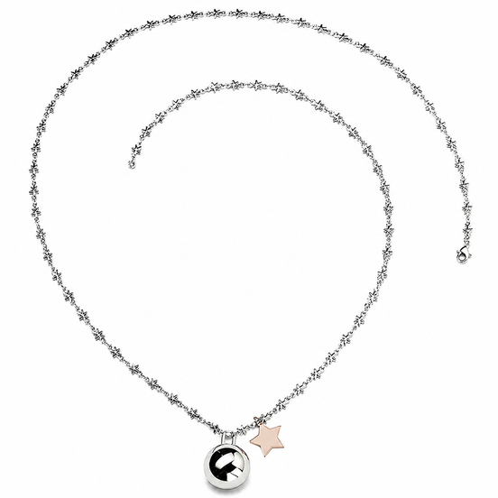 Sovrani - Collana chiama angeli ottone con stella