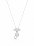 Fico Gioielli - Collana Gattino con Zirconi Bianchi Argento 925