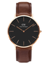 Daniel Wellington Classic Bristol orologio uomo 40mm DW00100125