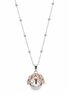 Sovrani - Collana chiama angeli con cuore rosa