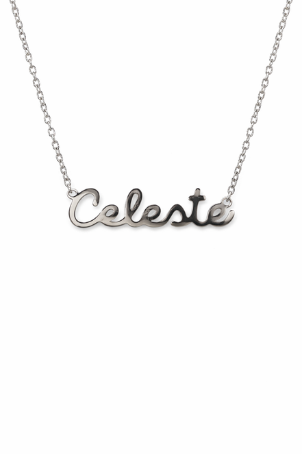 Fico Gioielli - Collana Nome “Celeste” in Argento 925