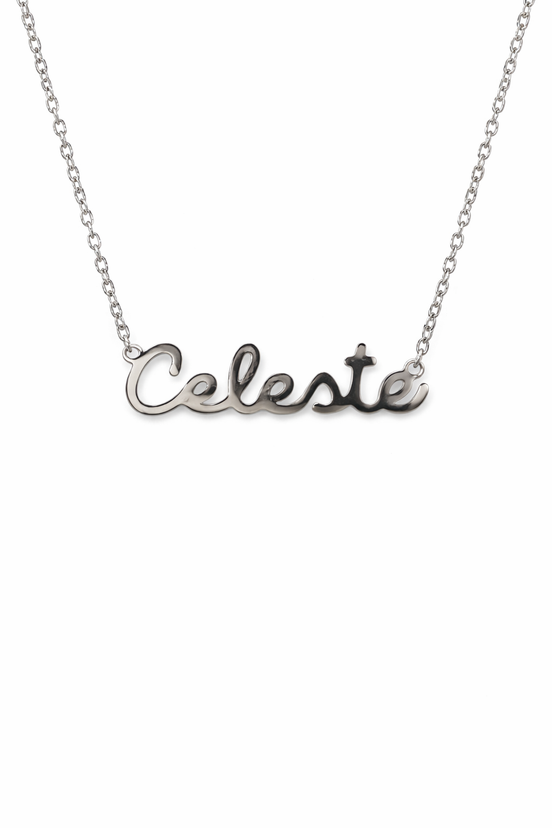 Fico Gioielli - Collana Nome “Celeste” in Argento 925