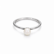 fico gioielli -  Anello con Perla in Argento 925