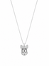 Fico Gioielli - Collana Bulldog Francese con Zirconi Argento 925
