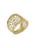 igold - Anello Fascia Trafiata in Oro 375% 9kt