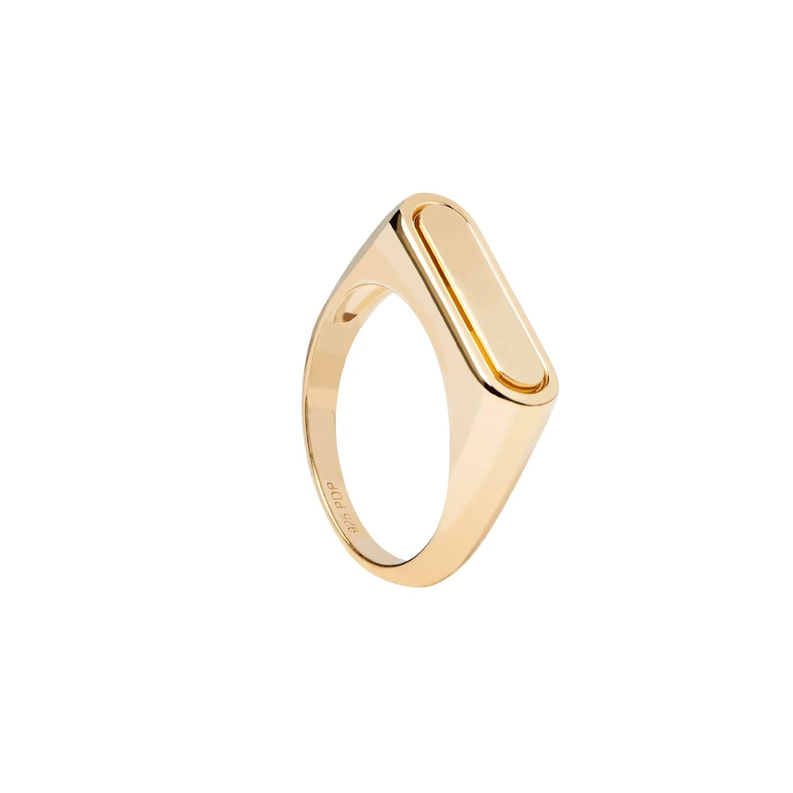 PDPAOLA  - Anello Essential  Ribbon Stamp