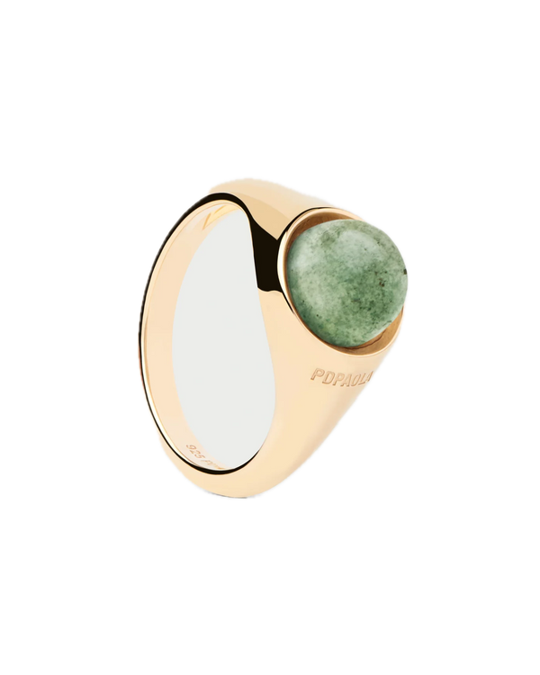 pdpaola - Anello Avventurina Verde Moon
