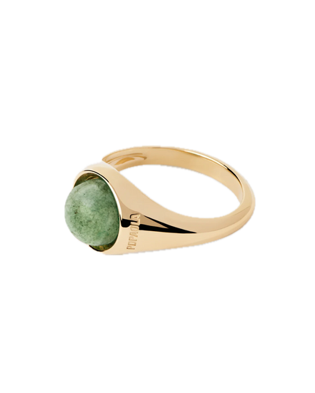 pdpaola - Anello Avventurina Verde Moon
