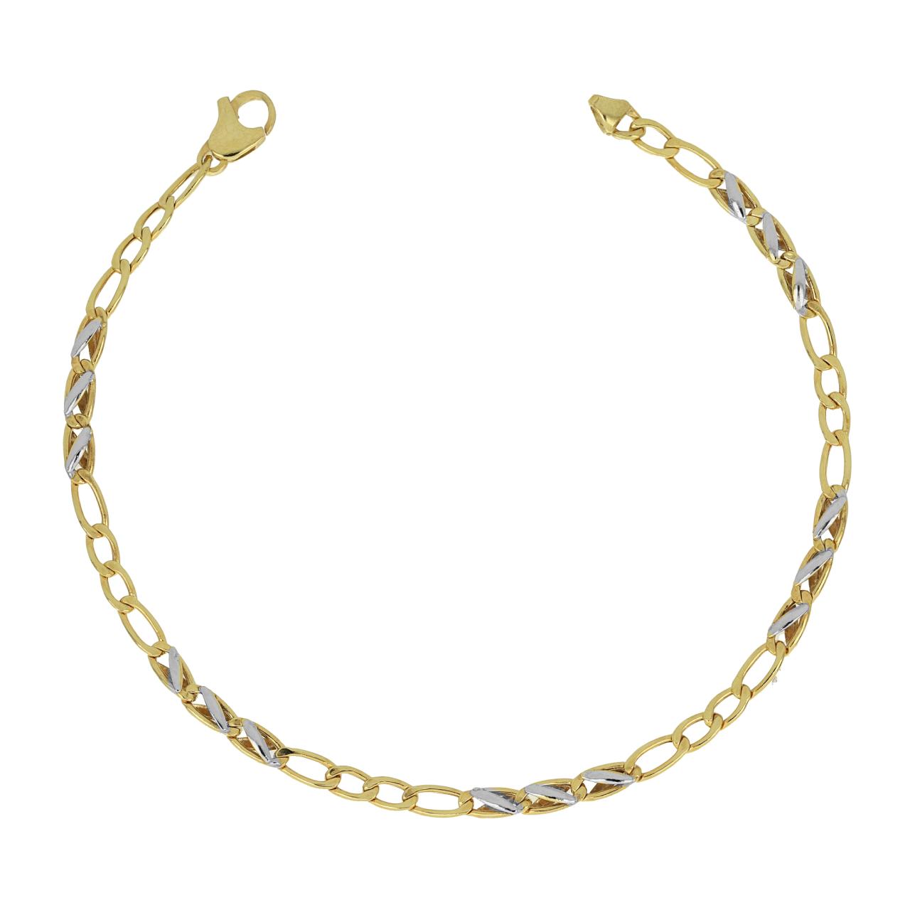 igold  - Bracciale Groumette in Oro 375% 9kt