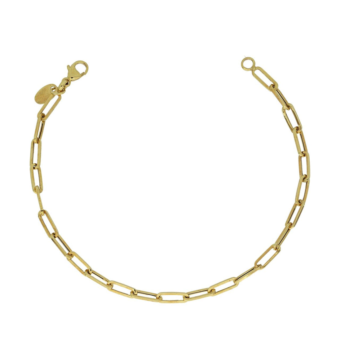 igold - Bracciale Catena in Oro Bianco 9kt