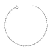 igold - Bracciale Groumette in Oro 375% 9kt