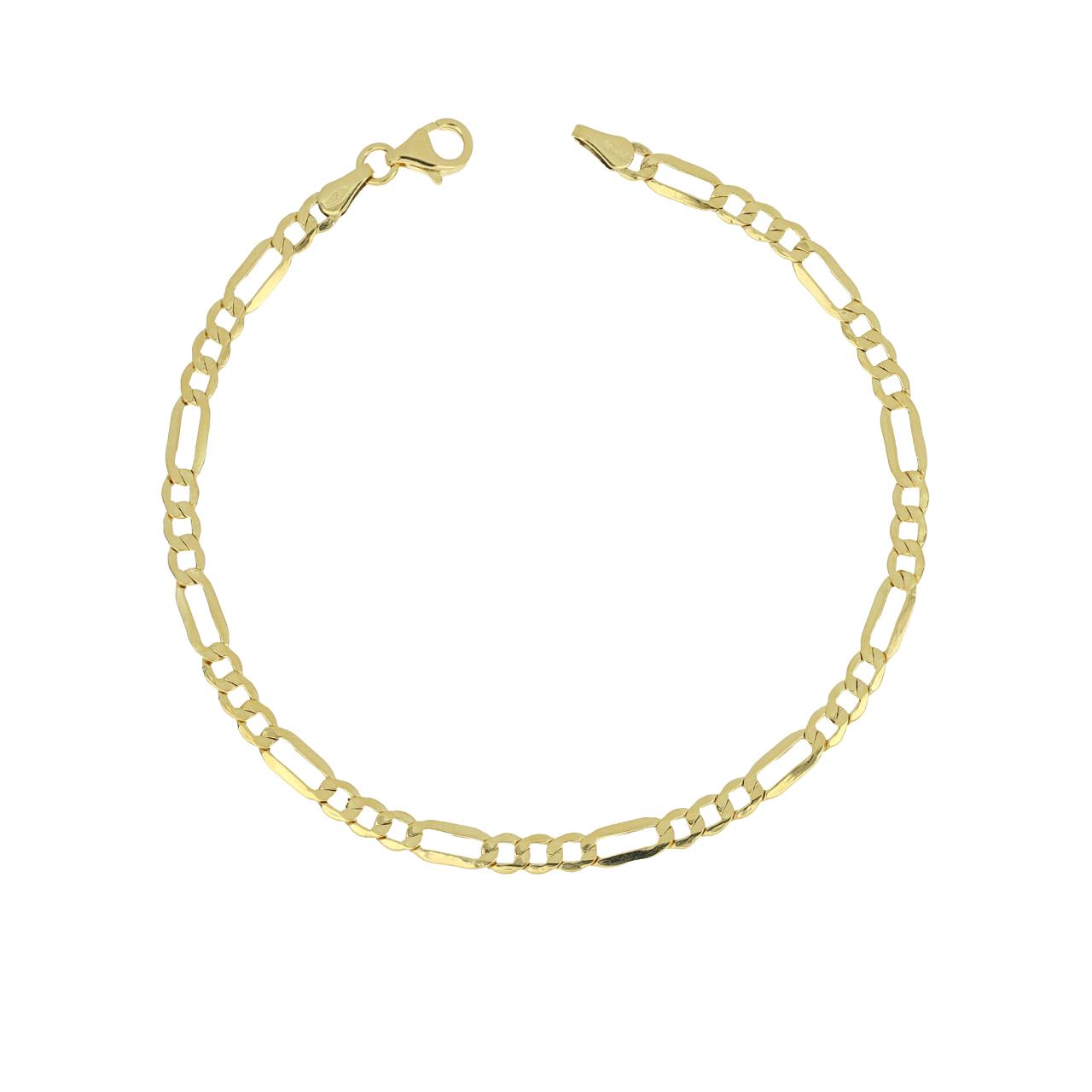 igold - Bracciale Catena  Bianco 9kt