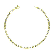 igold - Bracciale Groumette in Oro 375% 9kt