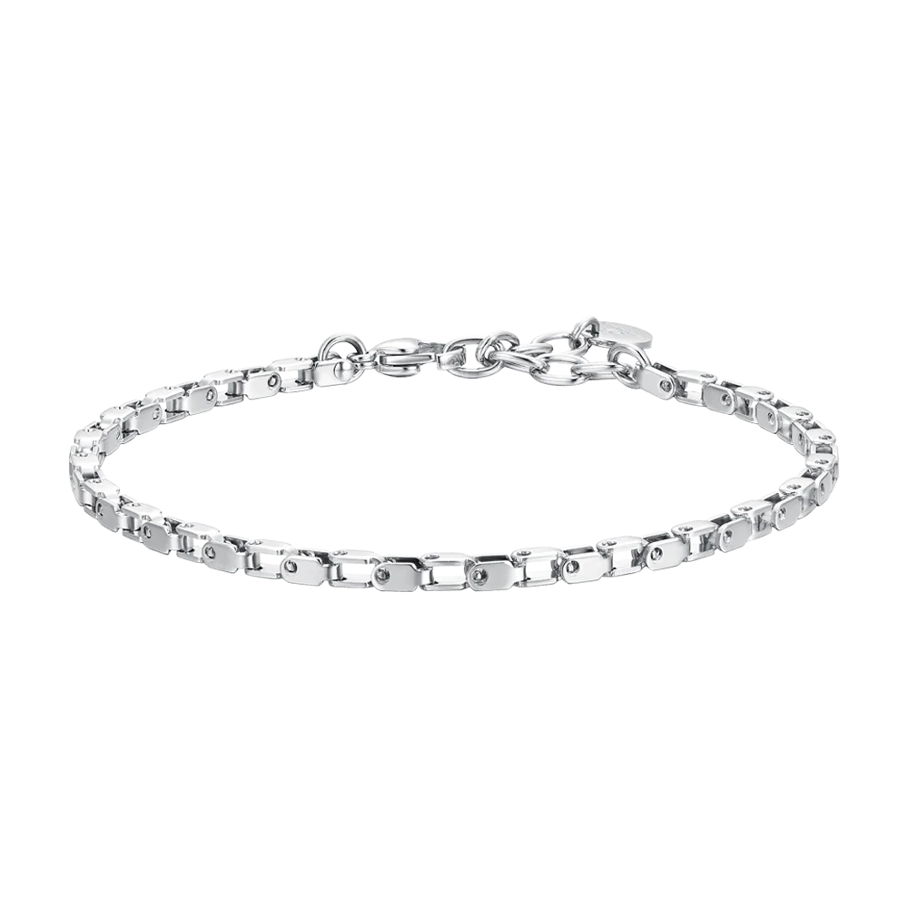 luca barra - BRACCIALE UOMO IN ACCIAIO