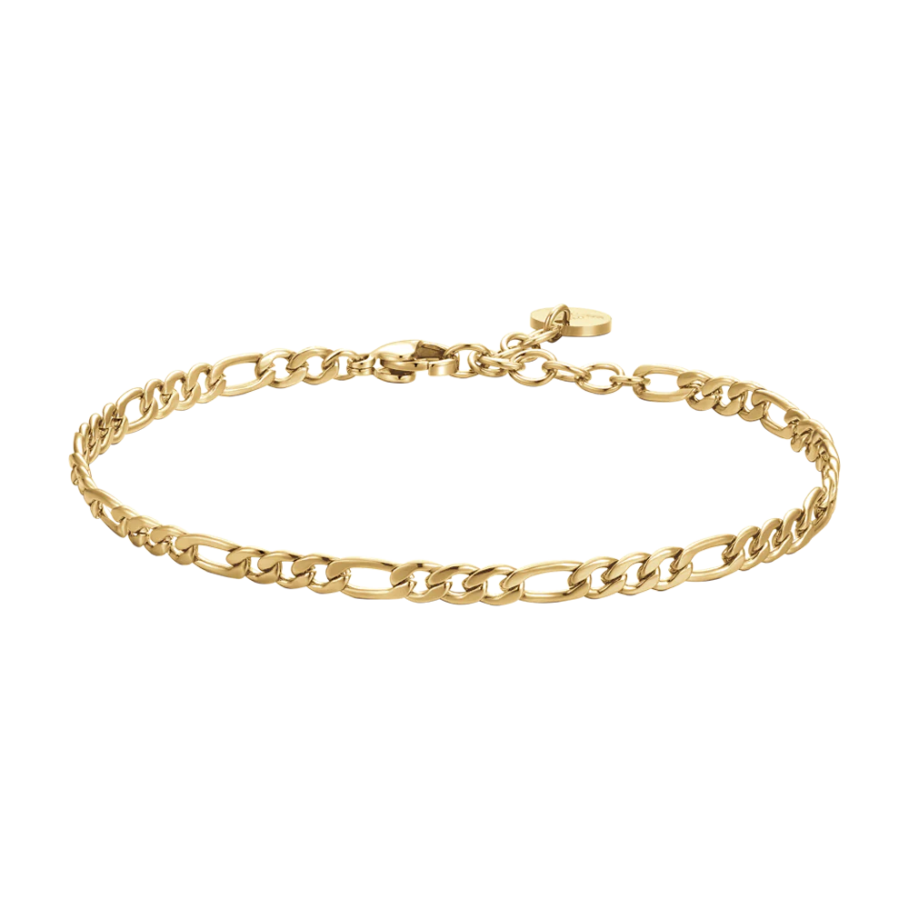 luca barra - BRACCIALE UOMO IN ACCIAIO IP GOLD
