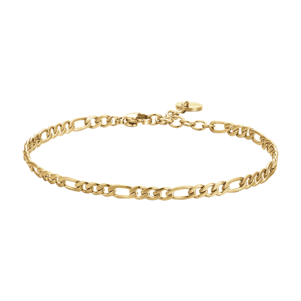 luca barra - BRACCIALE UOMO IN ACCIAIO IP GOLD