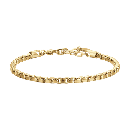 Luca Barra - BRACCIALE UOMO IN ACCIAIO IP GOLD