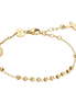 luca barra - BRACCIALE DONNA ROSARIO IN ACCIAIO IP GOLD