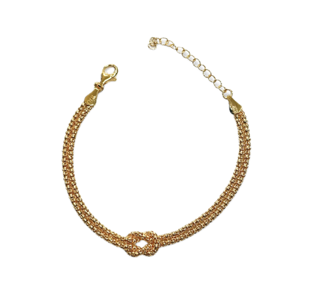 Fico Gioielli - Bracciale in Argento 925 con Nodo Centrale
