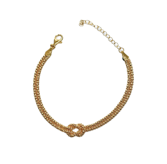 Fico Gioielli - Bracciale in Argento 925 con Nodo Centrale