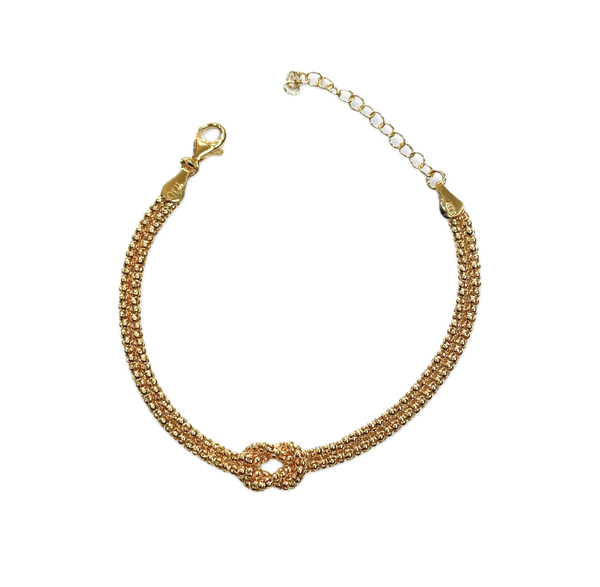 Fico Gioielli - Bracciale in Argento 925 con Nodo Centrale