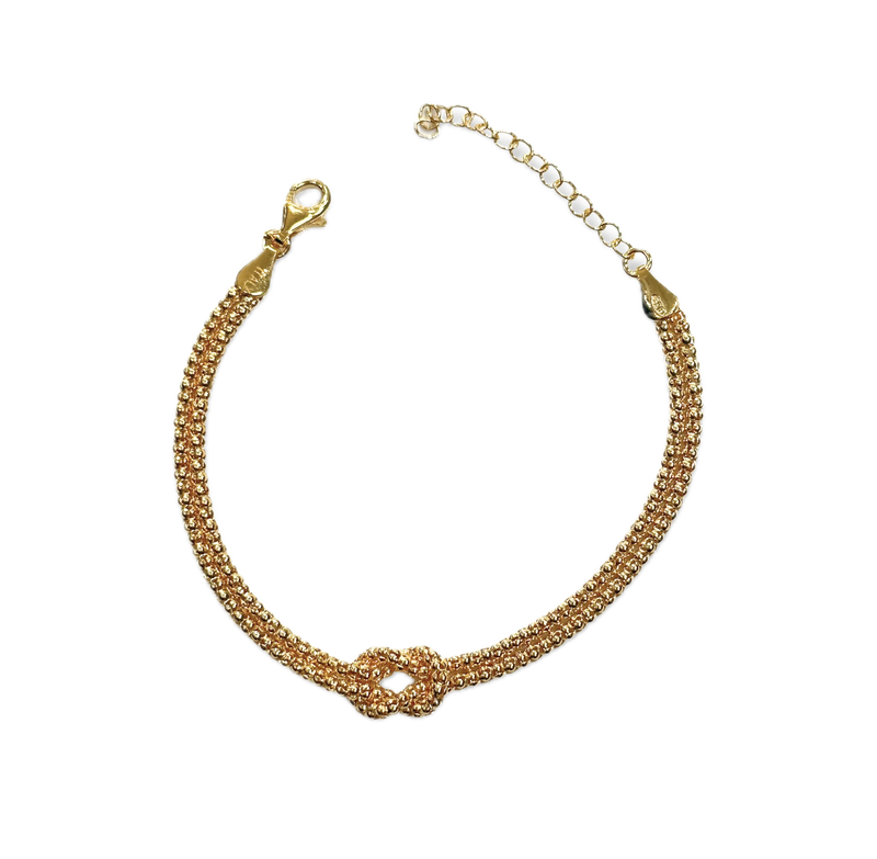 Fico Gioielli - Bracciale in Argento 925 con Nodo Centrale