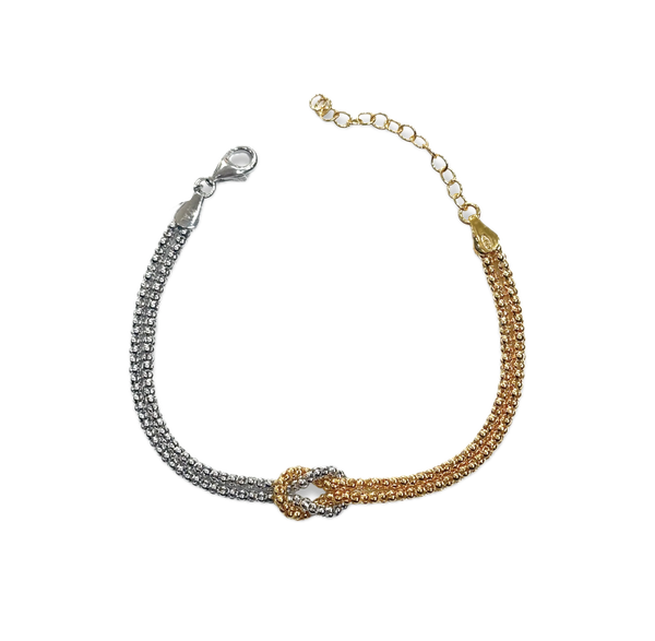 Fico Gioielli - Bracciale in Argento 925 con Nodo Centrale