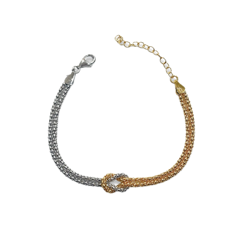 Fico Gioielli - Bracciale in Argento 925 con Nodo Centrale