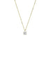 igold - Collana Punto Luce Quadrato in Oro 375% 9kt