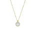 igold - Collana in Oro 375% 9kt con Perla e Zirconi