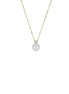 igold - Collana in Oro 375% 9kt con Perla e Zircone