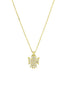 igold - Collana Angelo in Oro 375% 9kt con Zirconi