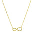 igold - Collana Simbolo Infinito in Oro 375% 9kt