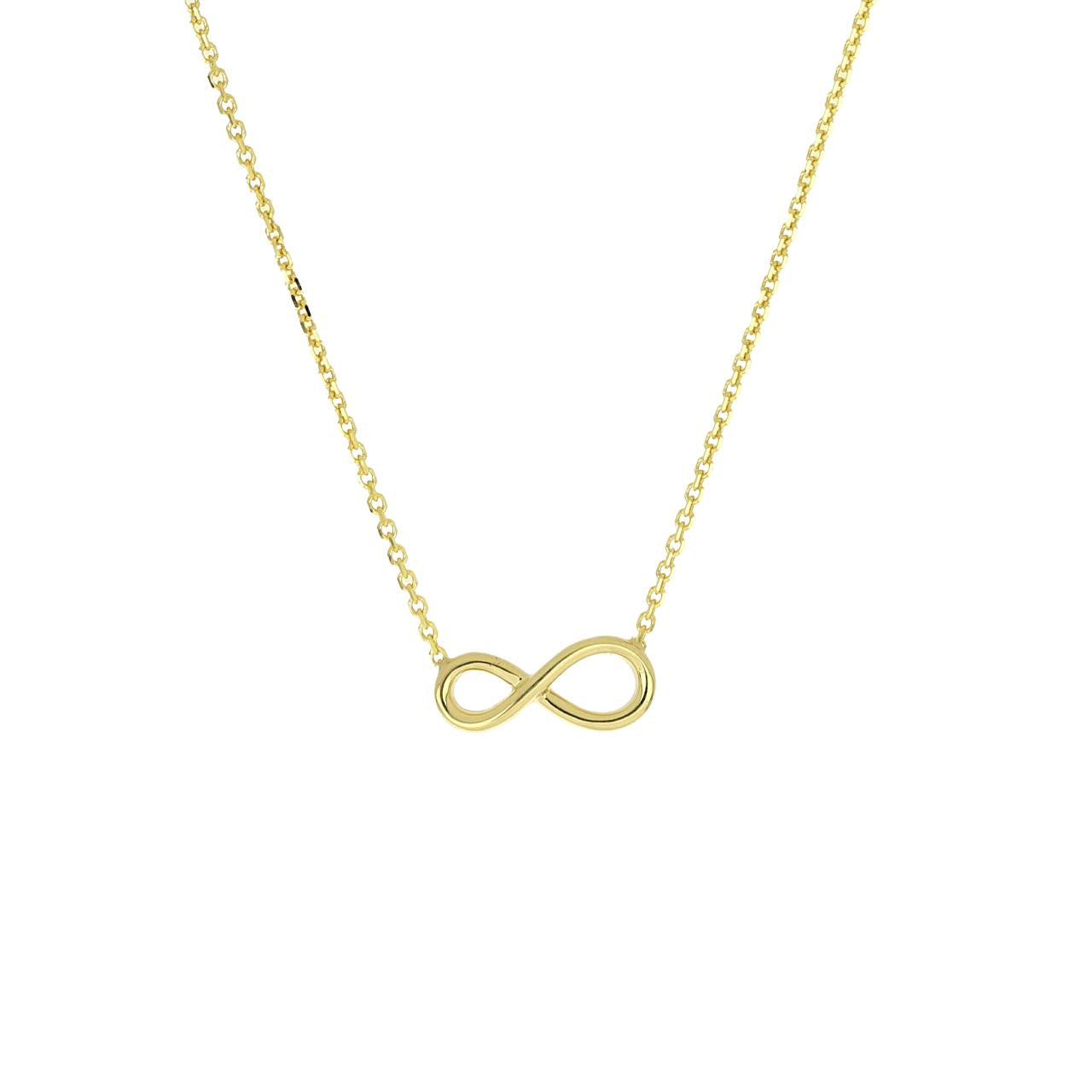 igold - Collana Simbolo Infinito in Oro 375% 9kt