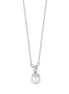 luca barra - COLLANA DONNA IN ACCIAIO CON PERLE DA 4MM