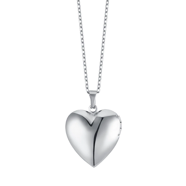 luca barra - COLLANA DONNA IN ACCIAIO CON CUORE