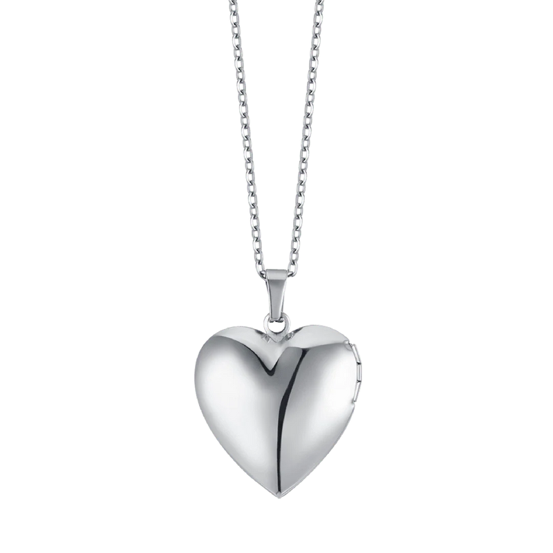 luca barra - COLLANA DONNA IN ACCIAIO CON CUORE