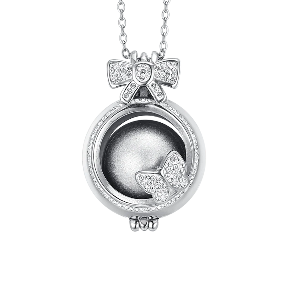 luca barra - COLLANA CHIAMA ANGELI DONNA CON FIOCCO