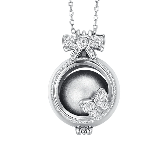 luca barra - COLLANA CHIAMA ANGELI DONNA CON FIOCCO