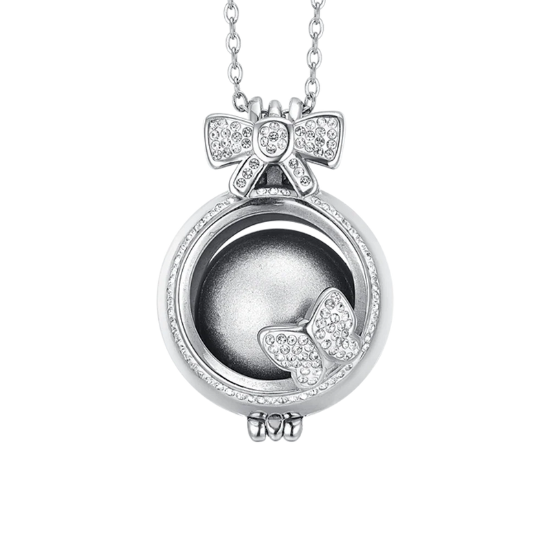 luca barra - COLLANA CHIAMA ANGELI DONNA CON FIOCCO