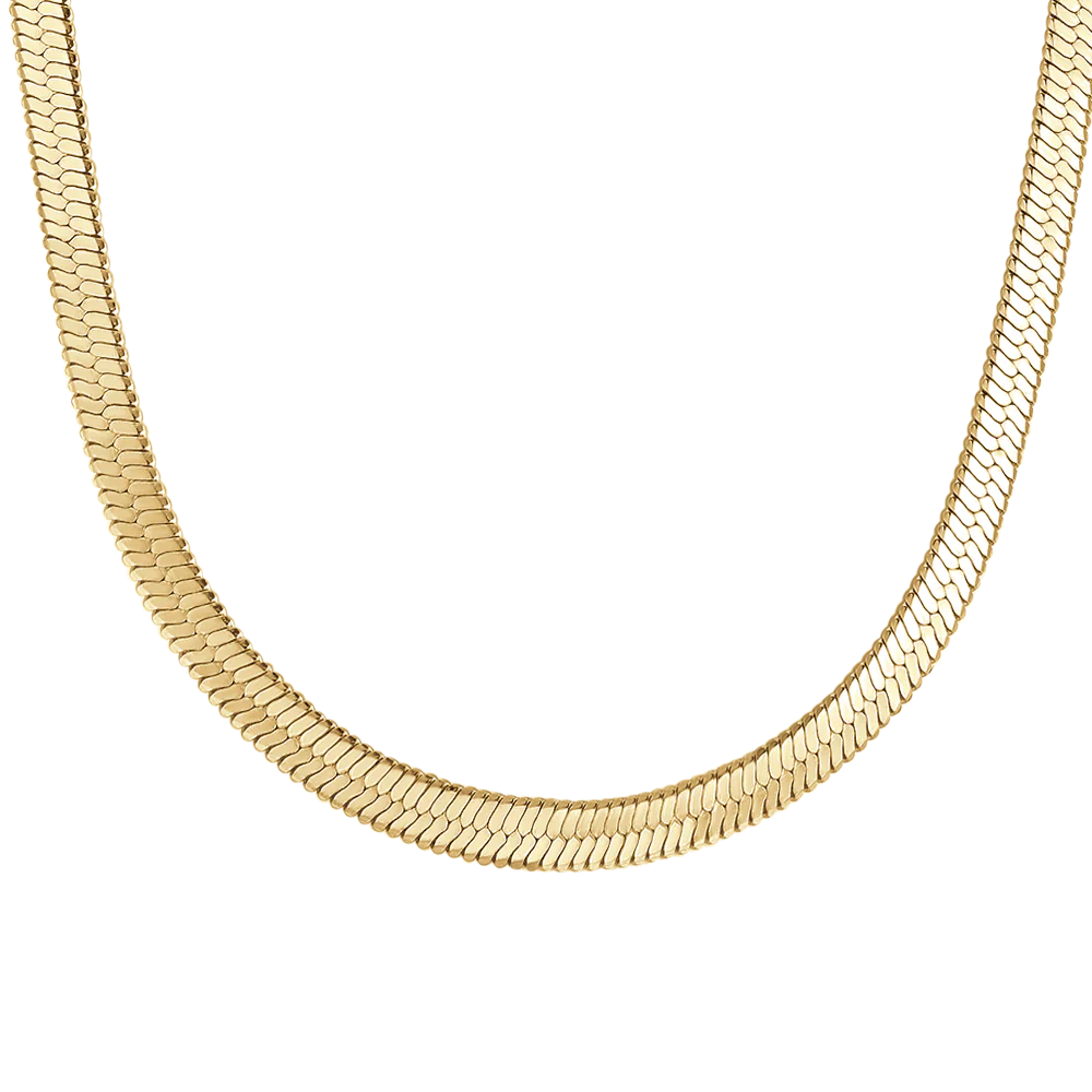 luca barra - COLLANA DONNA IN ACCIAIO IP GOLD