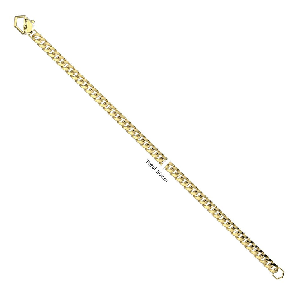 Collana a catena uomo con Diamanti Bikkembergs Skin SKIN04GG