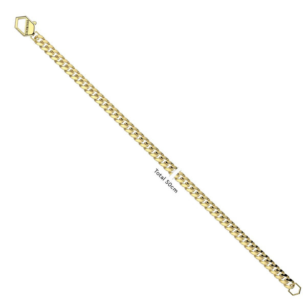 Collana a catena uomo con Diamanti Bikkembergs Skin SKIN04GG