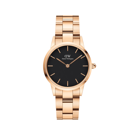 Daniel Wellington Iconic Link orologio donna rose 32mm DW00100212