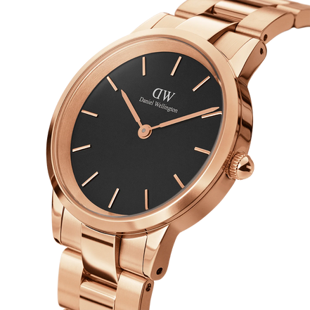 Daniel Wellington Iconic Link orologio donna rose 32mm DW00100212