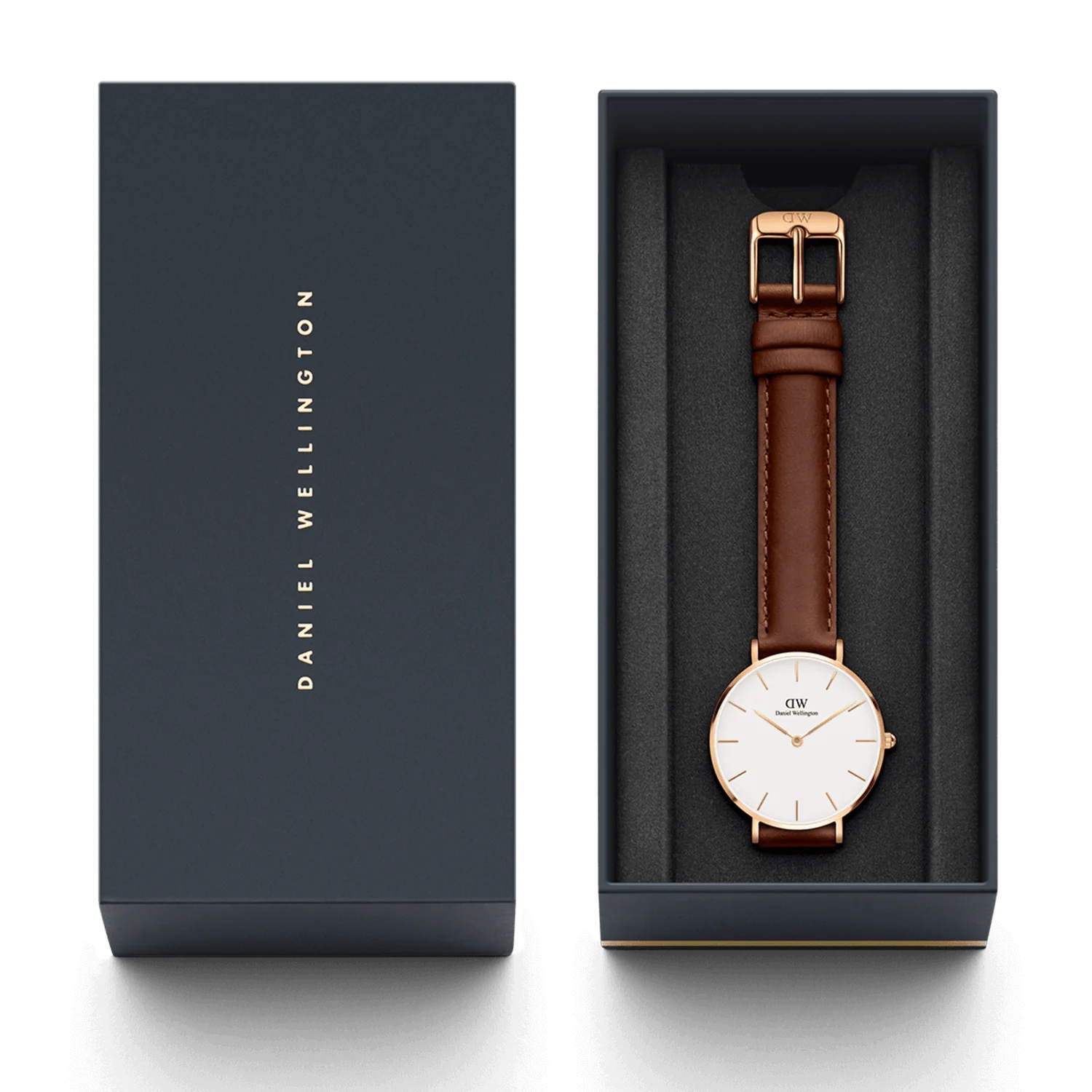 Daniel Wellington Classic Petite orologio 28mm donna pelle DW00100231