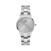 Daniel Wellington Iconic Link Unitone orologio donna silver 28mm DW00100402