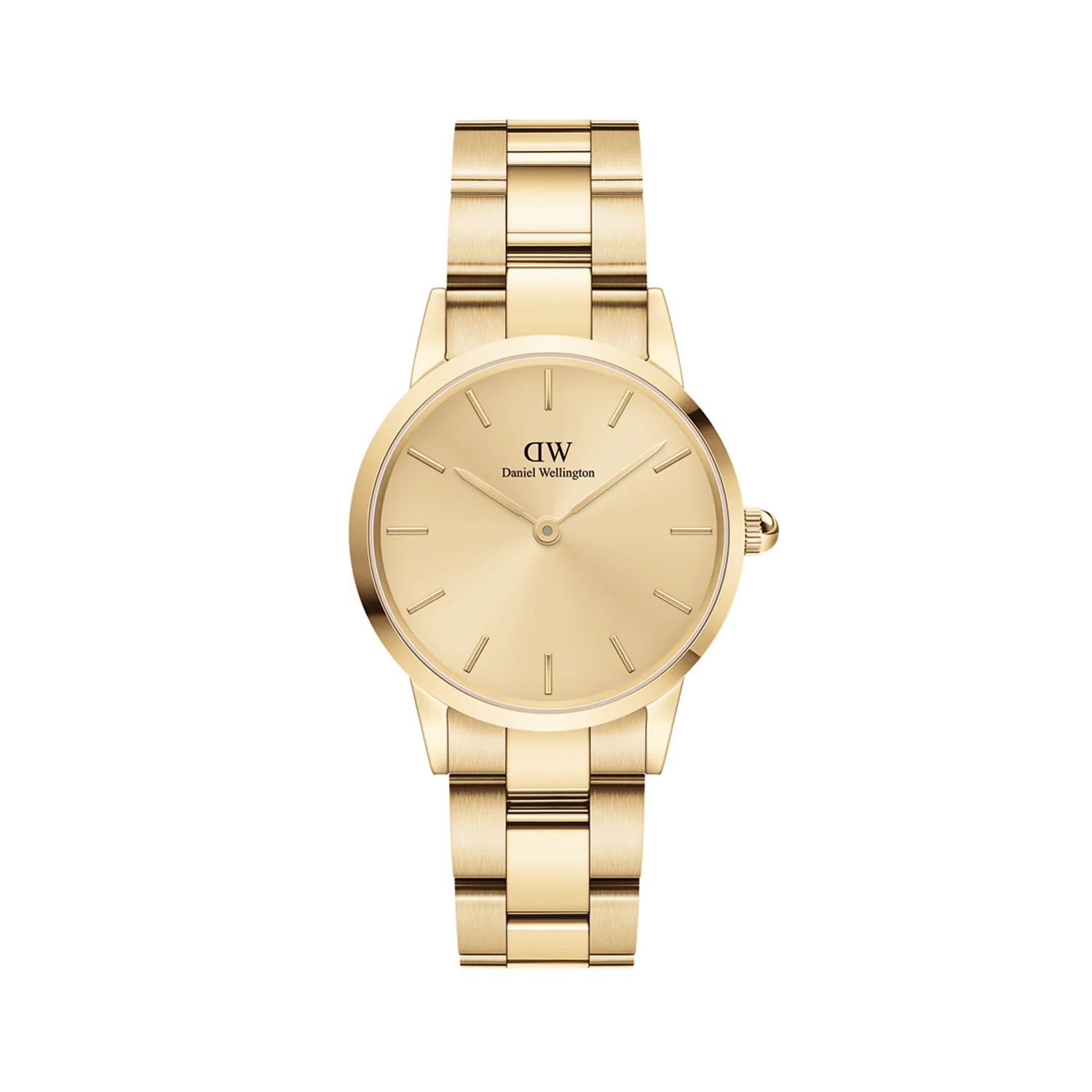 Daniel Wellington Iconic Link Unitone orologio donna gold 28mm DW00100403