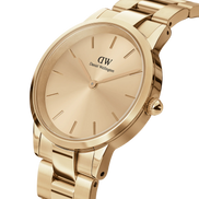 Daniel Wellington Iconic Link Unitone orologio donna gold 28mm DW00100403